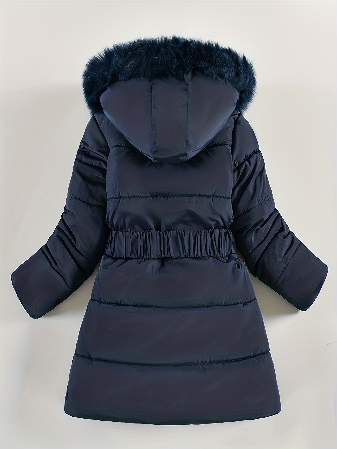 SnowFlurry | Cozy Winter Coat with Hood for Girls