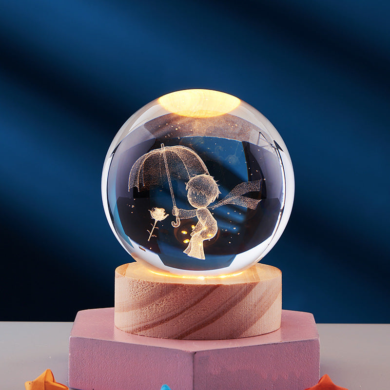 DreamBeam – 3D Crystal LED Night Light
