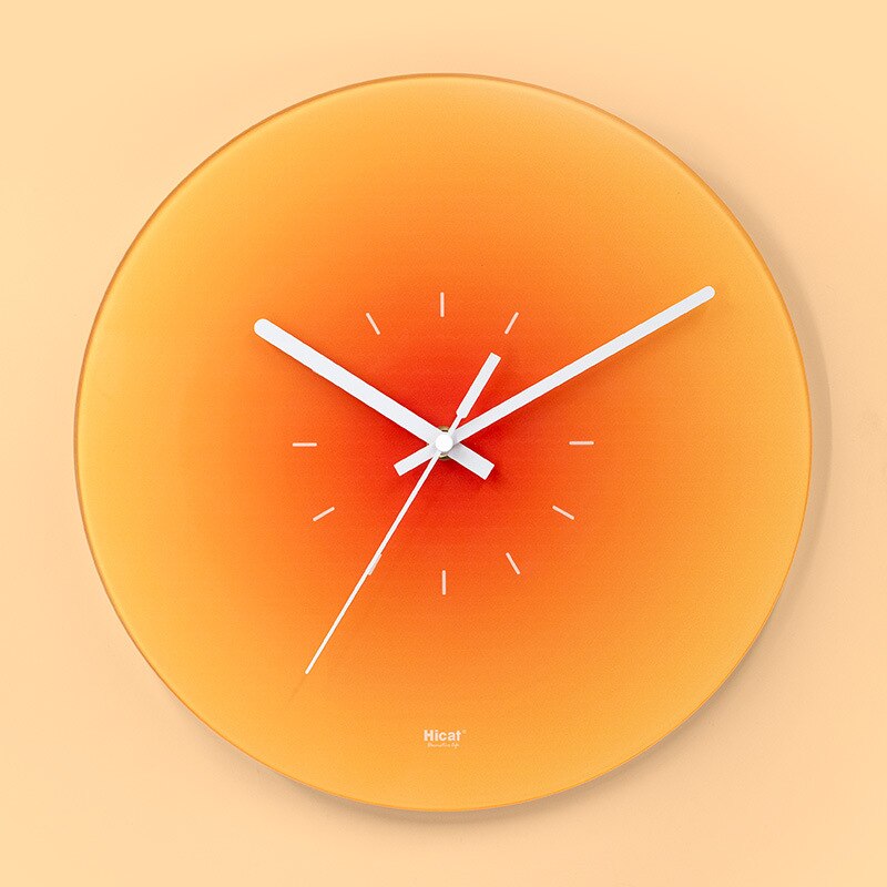 EliteGlass - Elegant Glass Wall Clock