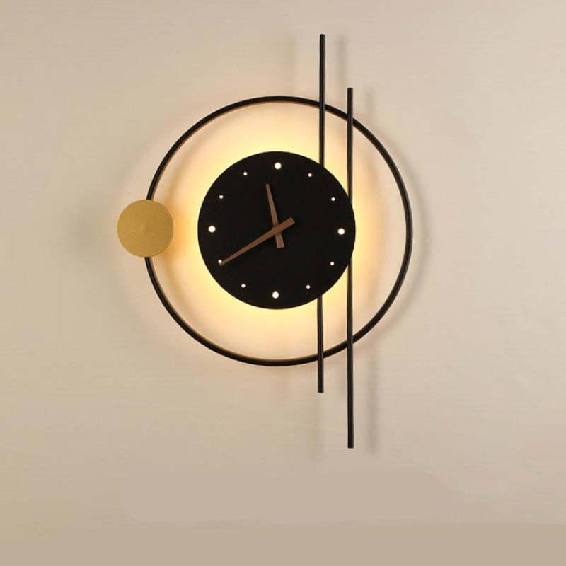 TimeGlow – Vægur med LED-belysning