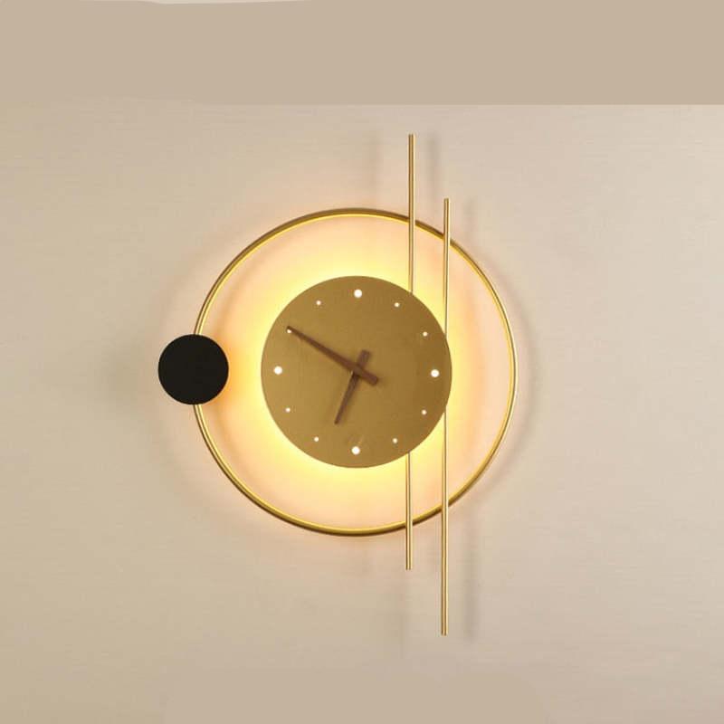 TimeGlow – Vægur med LED-belysning