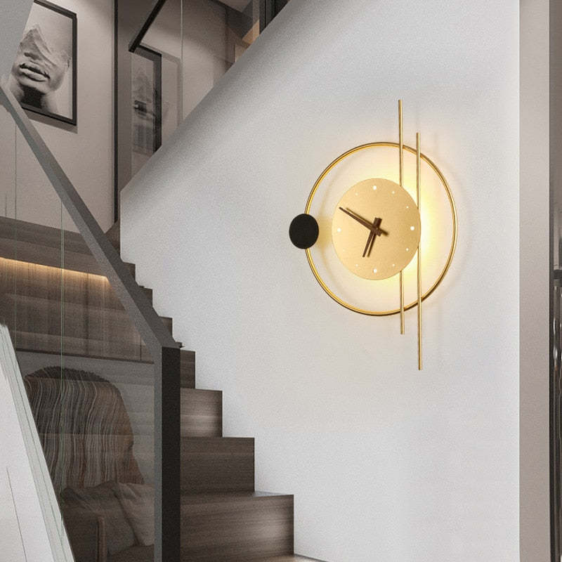 TimeGlow – Vægur med LED-belysning