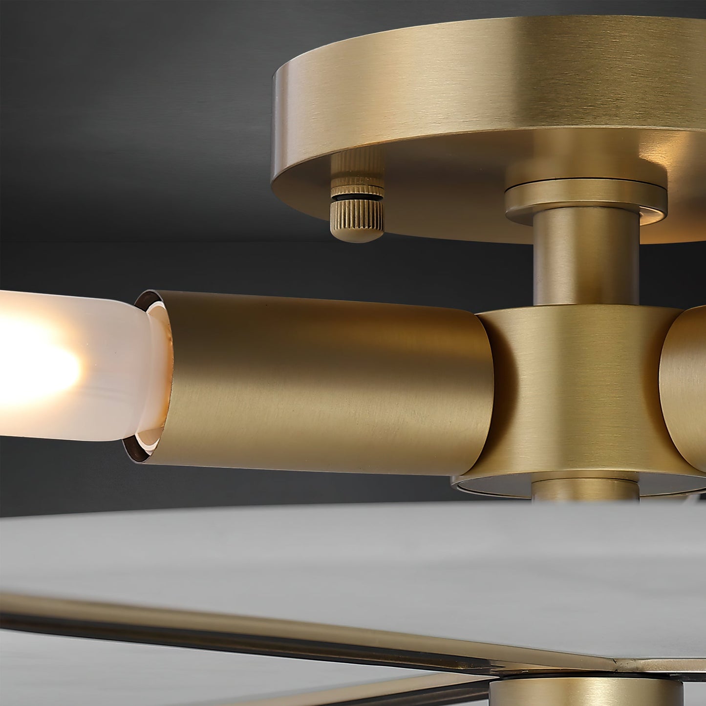 LuxeContempo - Ceiling Light with Sleek Modern Style and Subtle Illumination