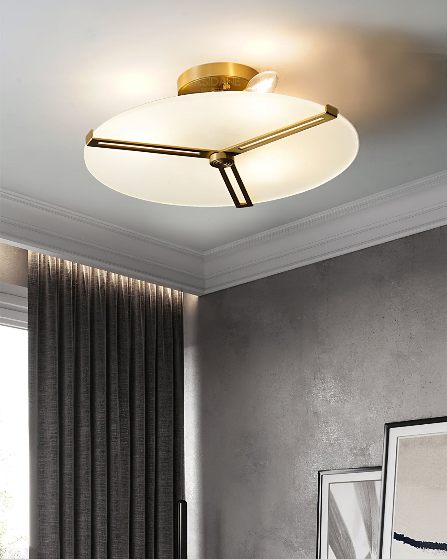 LuxeContempo - Ceiling Light with Sleek Modern Style and Subtle Illumination
