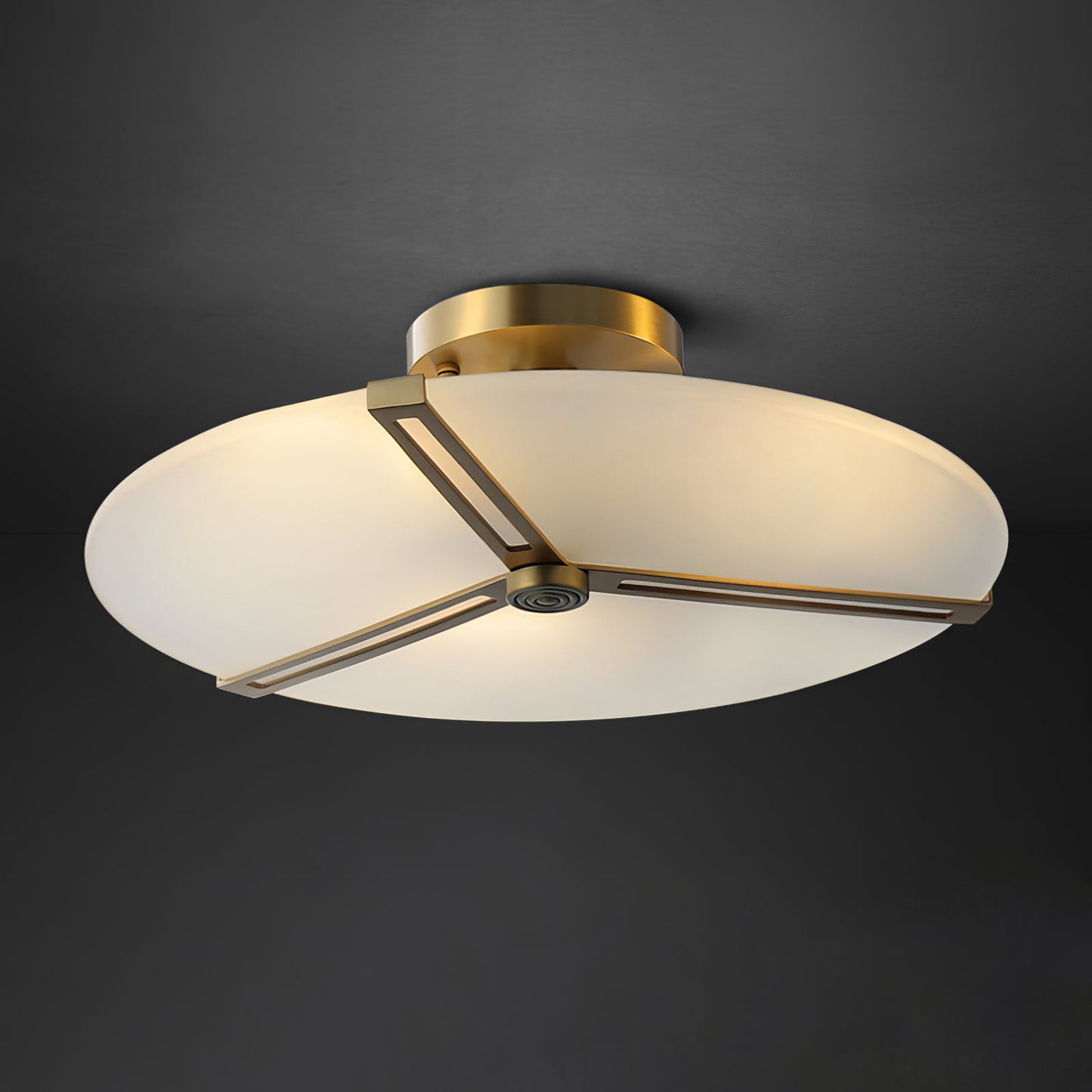 LuxeContempo - Ceiling Light with Sleek Modern Style and Subtle Illumination