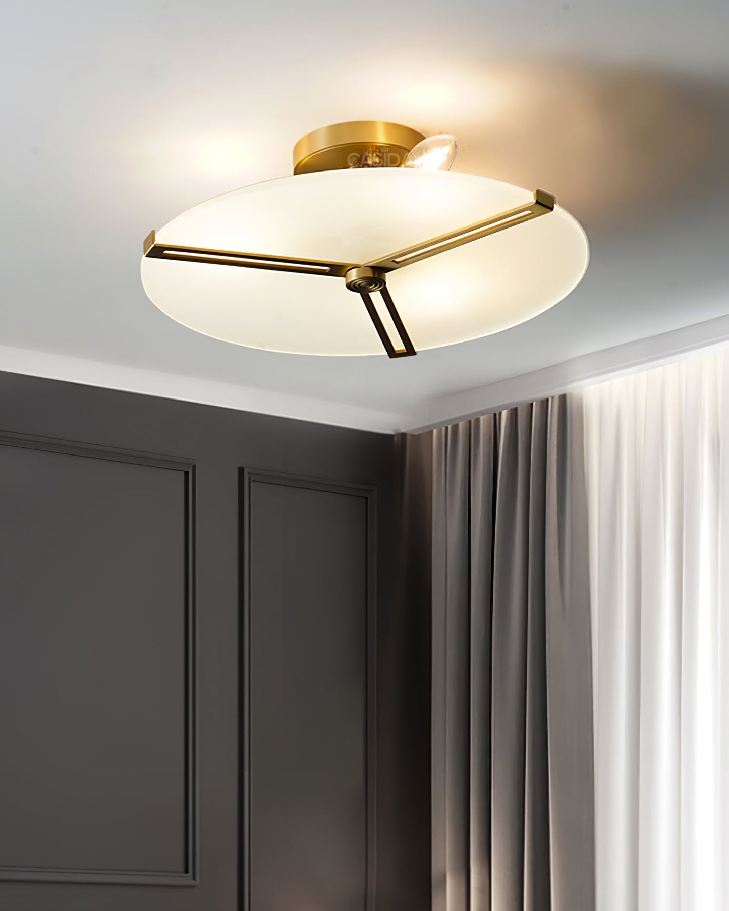 LuxeContempo - Ceiling Light with Sleek Modern Style and Subtle Illumination