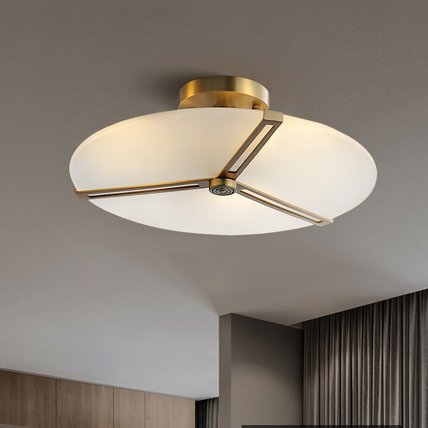 LuxeContempo - Ceiling Light with Sleek Modern Style and Subtle Illumination