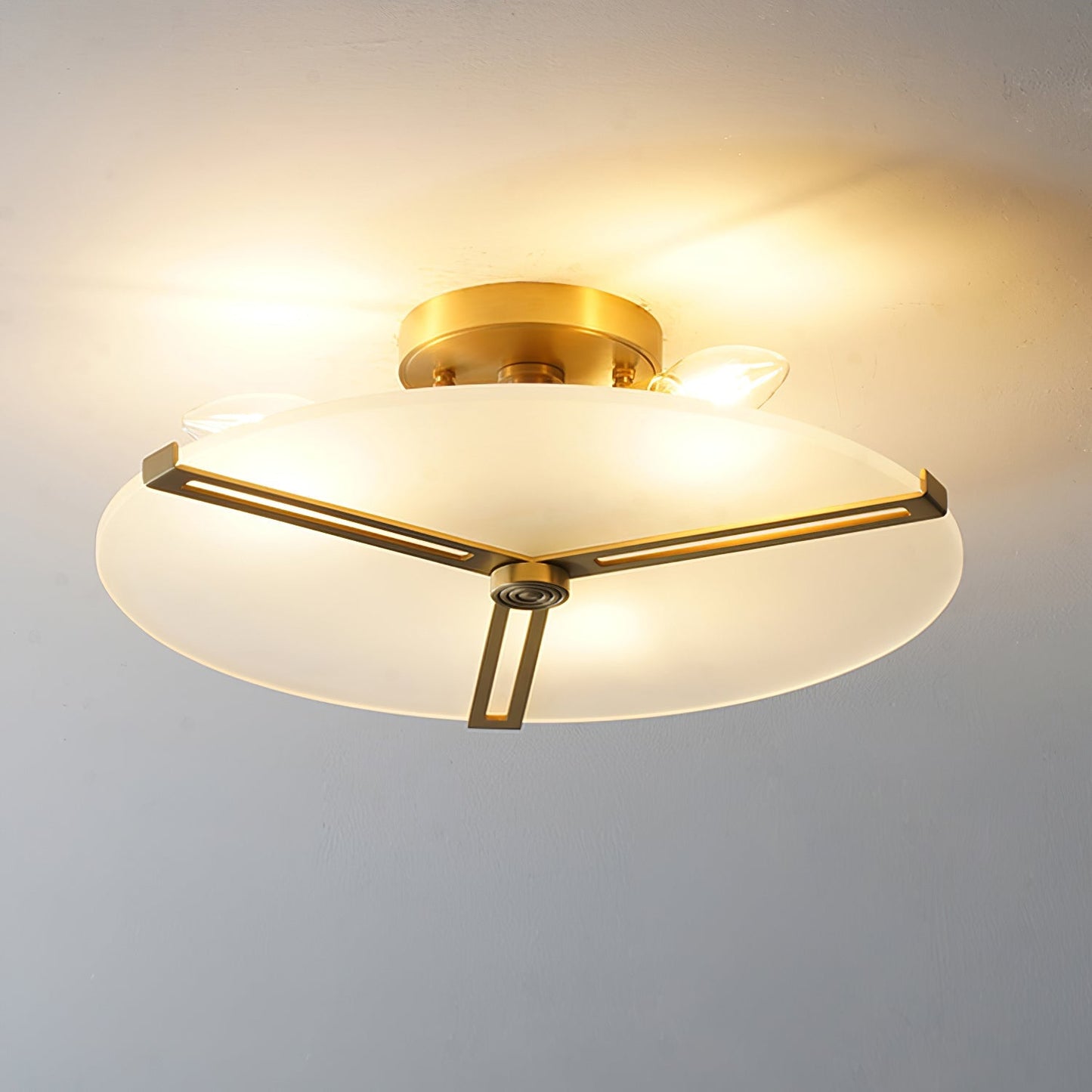 LuxeContempo - Ceiling Light with Sleek Modern Style and Subtle Illumination