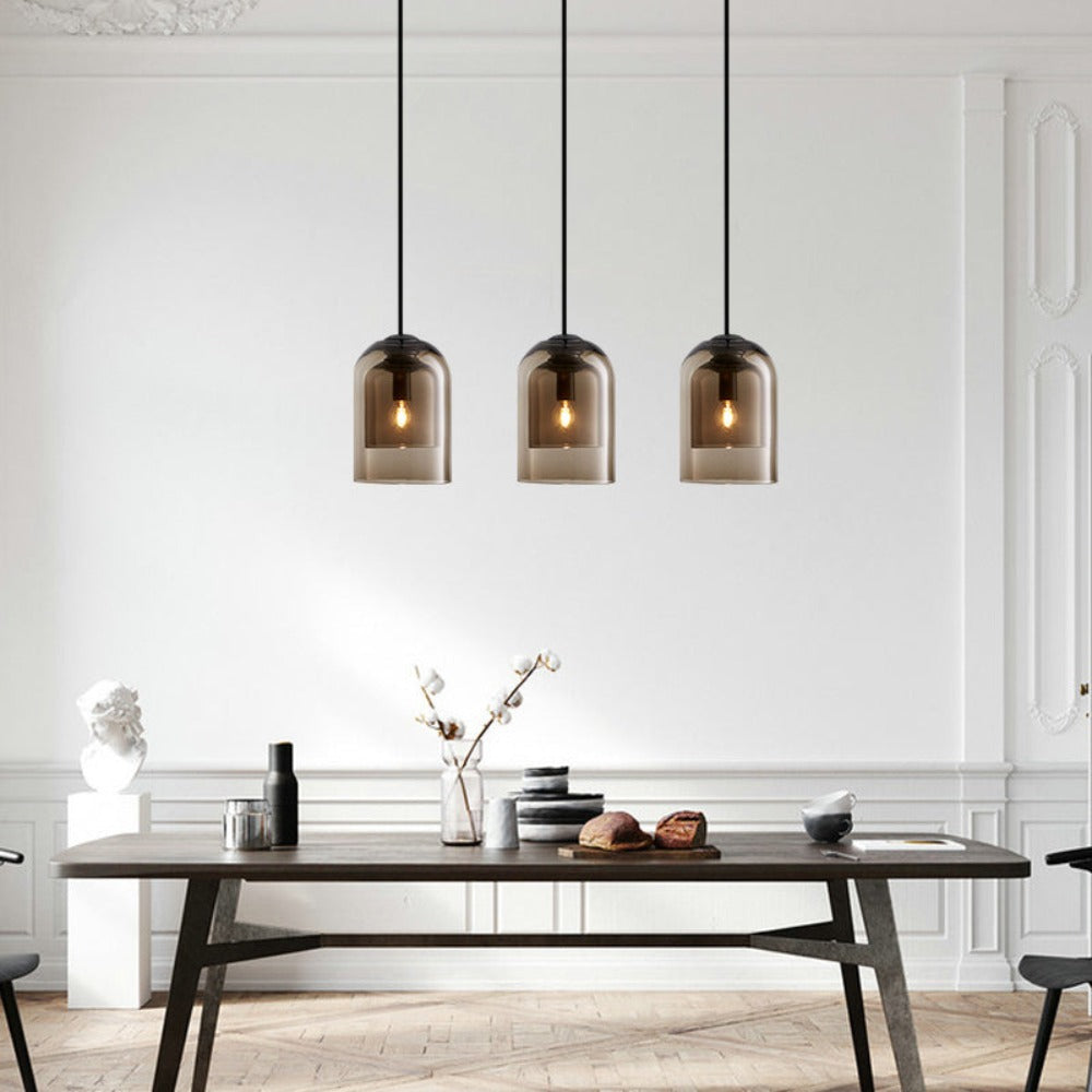 ShineAura - Contemporary Glass Ceiling Light