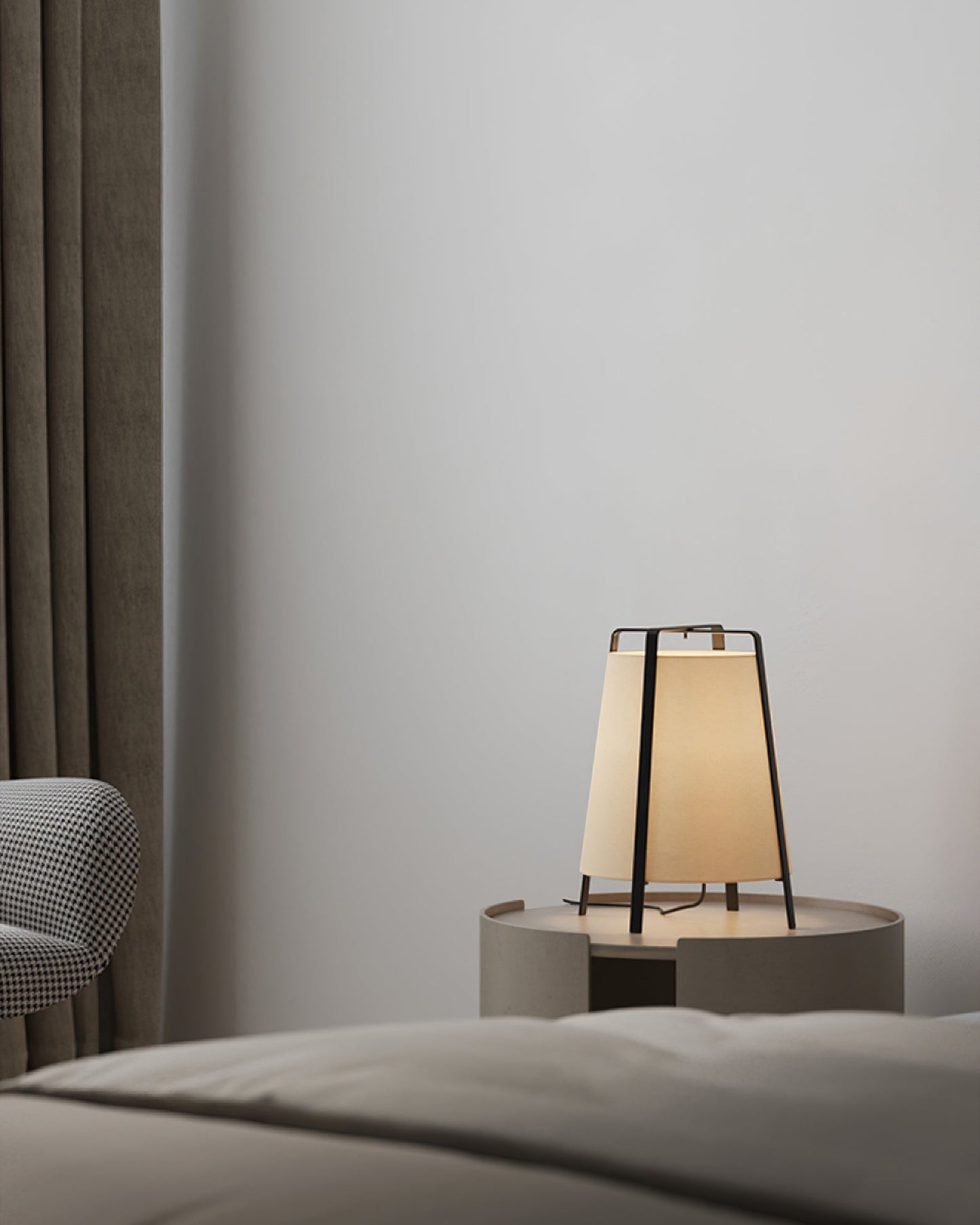 AkaneBeam - Table Lamp with Japanese-Inspired Aesthetic and Soft Radiance