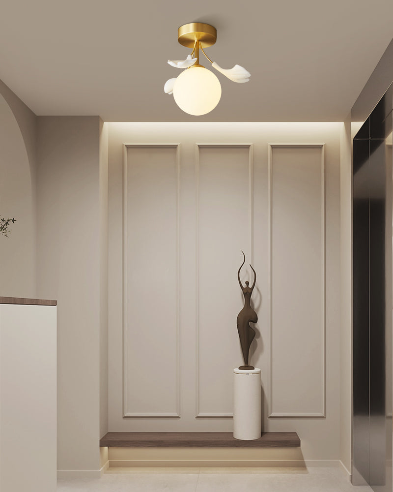 GingkoLuxe - Earthy Ceiling Illumination