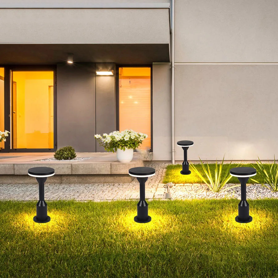 Modern Waterproof LED Outdoor Lamp - Energy Efficient Garden Light Fixture-1