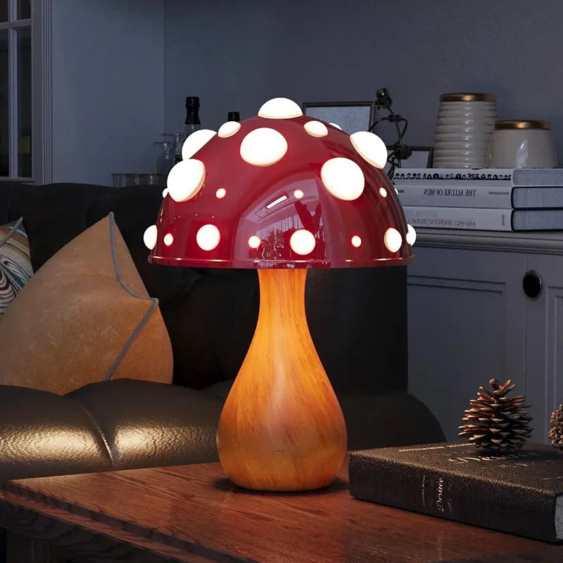 MysticShroom - Magical Amanita Mushroom Lamp