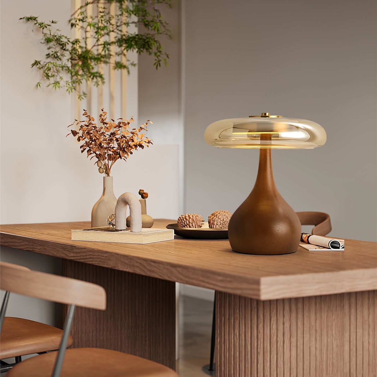 LumiWood – Elegant LED Table Light