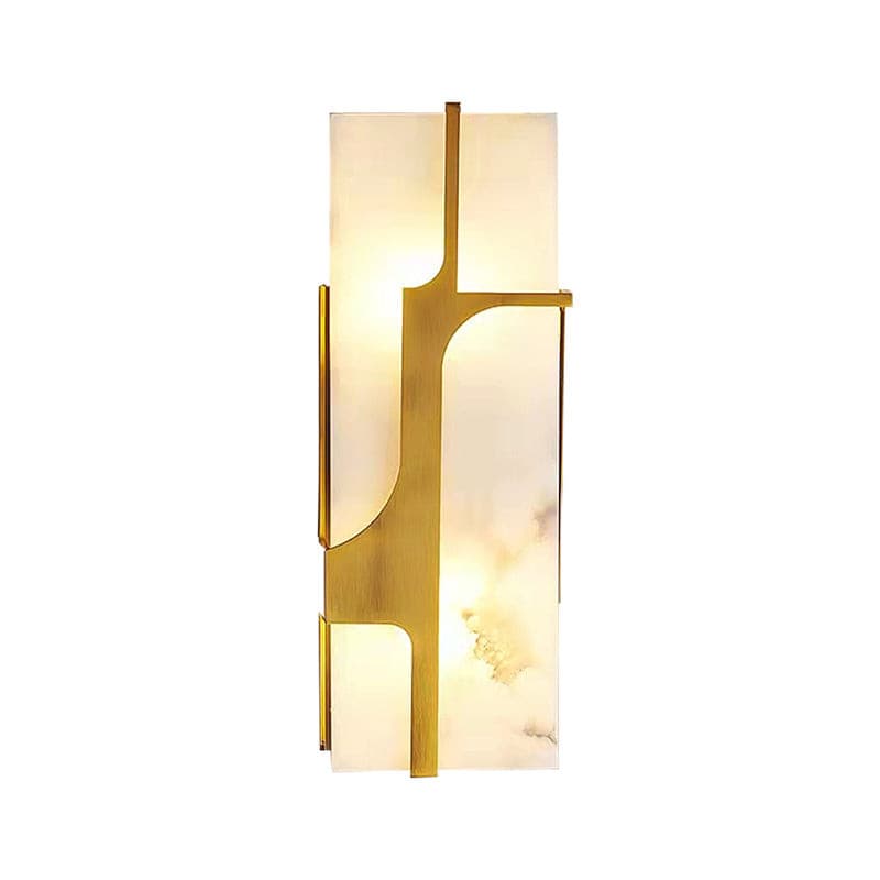 OpalBeam – Marble Art Deco Wall Lamp for a Chic Appeal
