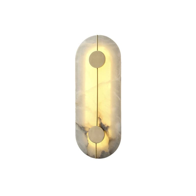 StoneLuxe – Art Deco Wall Lamp with Refined Stone Detail