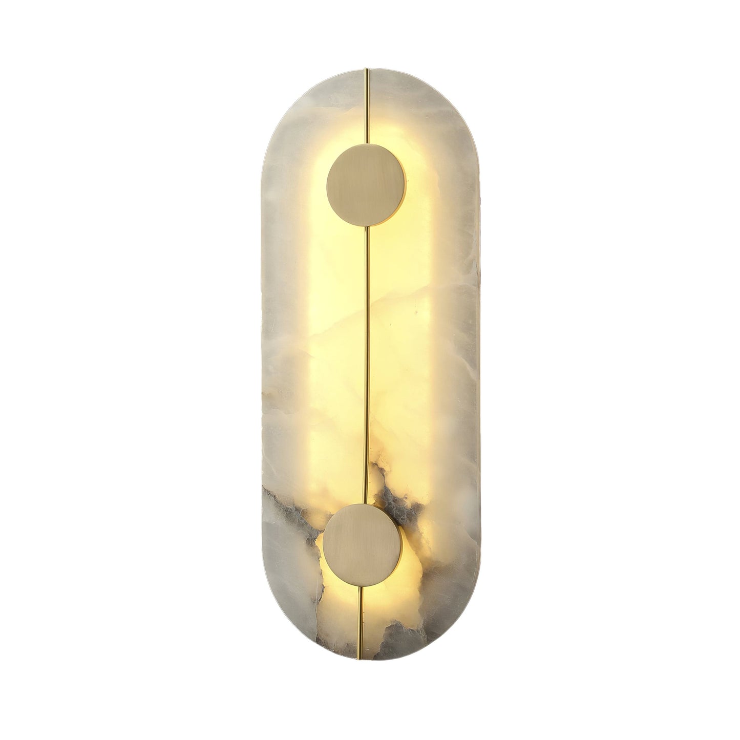 StoneLuxe – Art Deco Wall Lamp with Refined Stone Detail