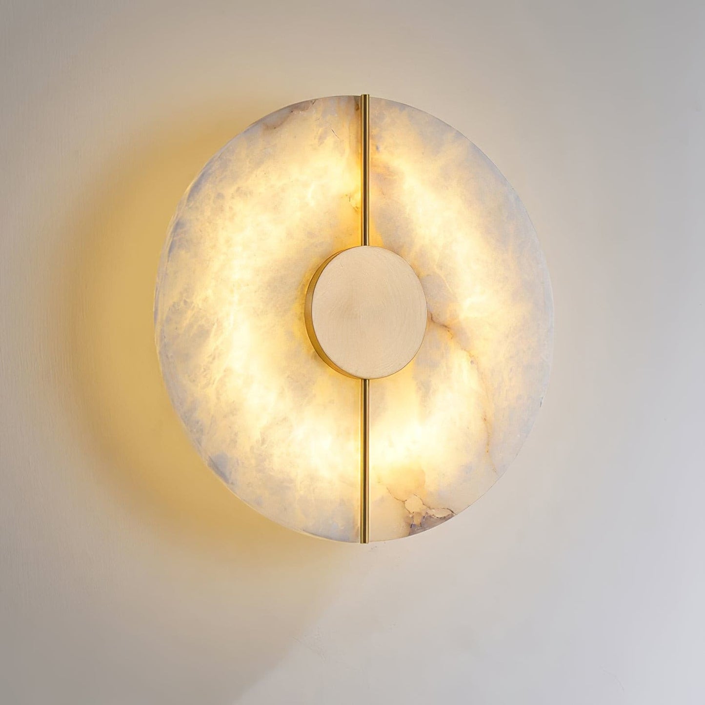 StoneLuxe – Art Deco Wall Lamp with Refined Stone Detail