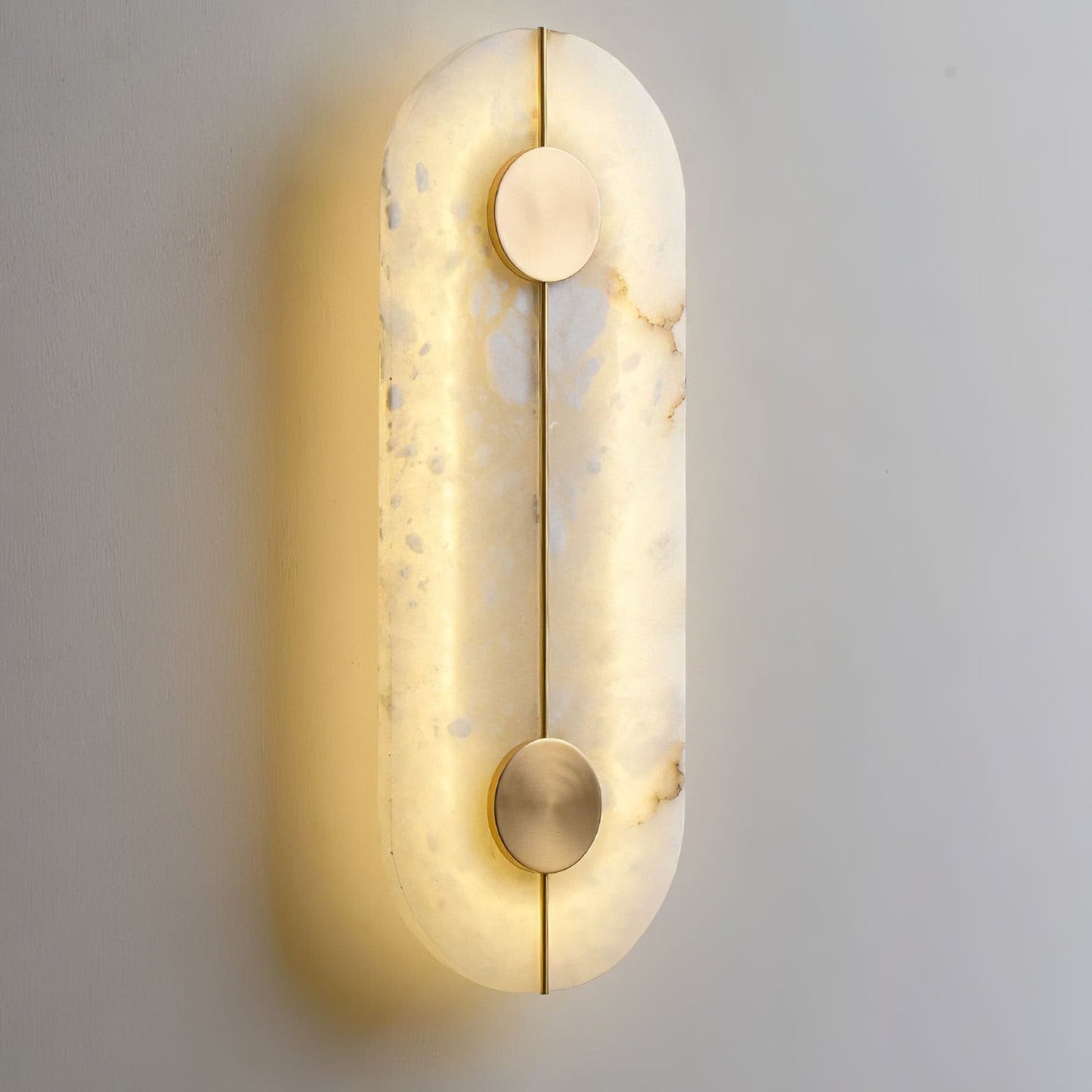 StoneLuxe – Art Deco Wall Lamp with Refined Stone Detail