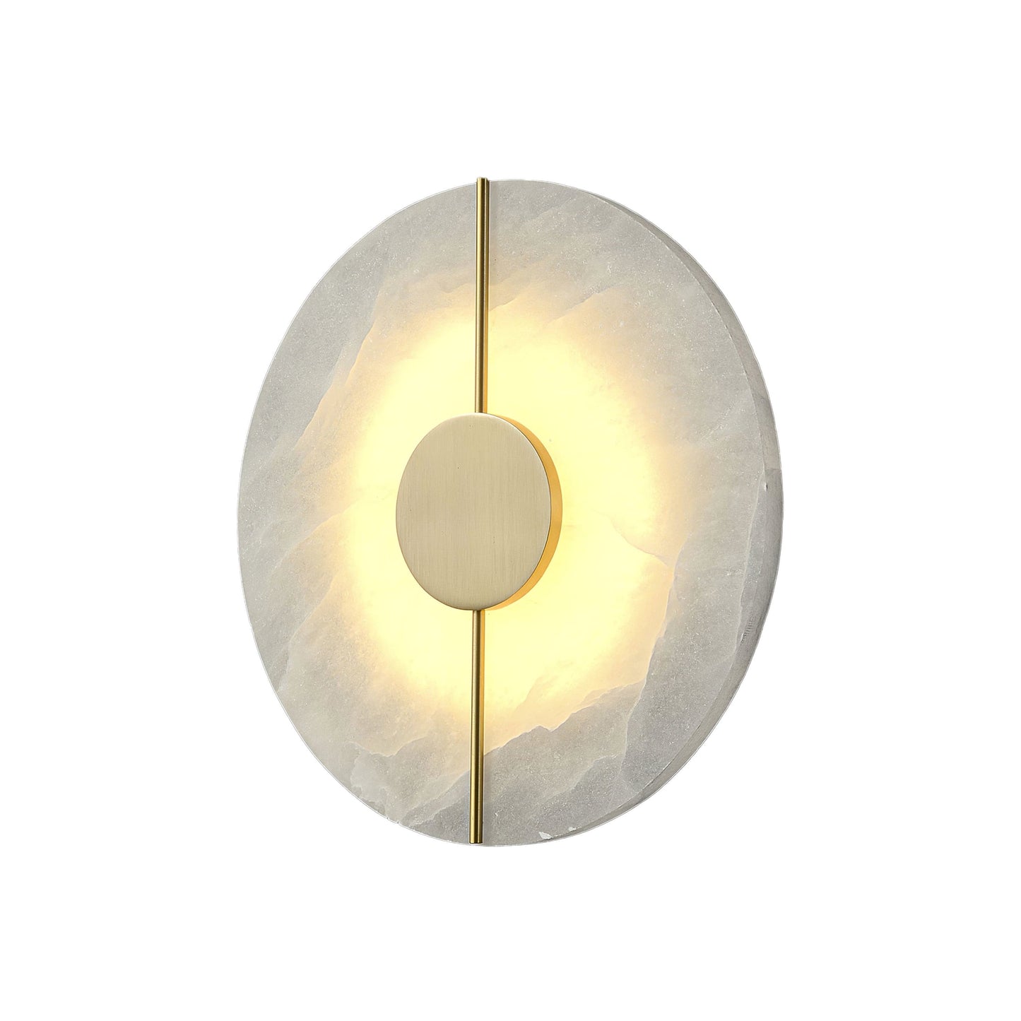 StoneLuxe – Art Deco Wall Lamp with Refined Stone Detail
