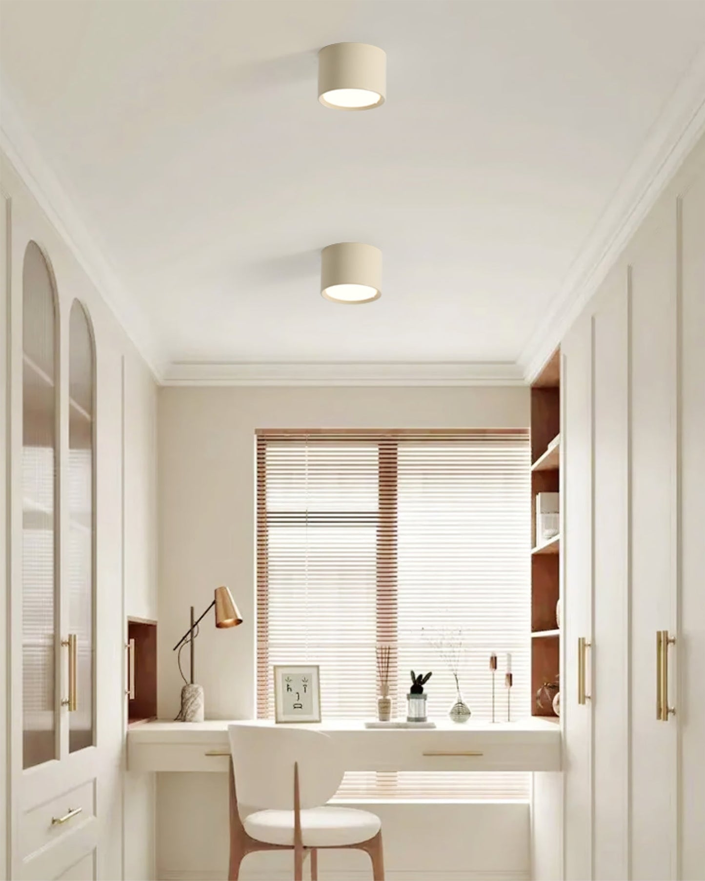 AsherSphere - Sleek Ceiling Light with Gentle Illumination