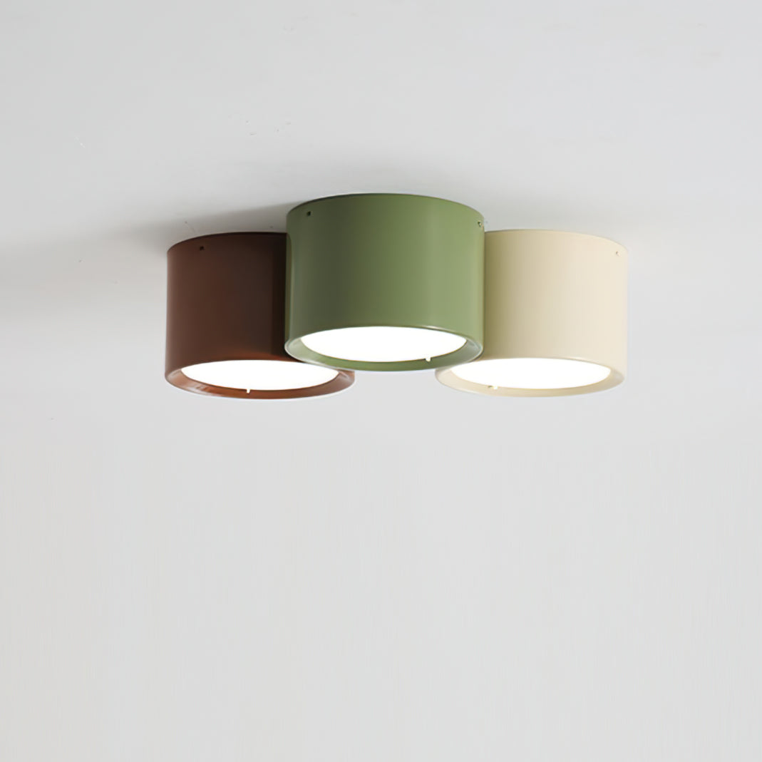 LuxeFusion - Deckenlampe mit integrierten Materialien und warmem Licht