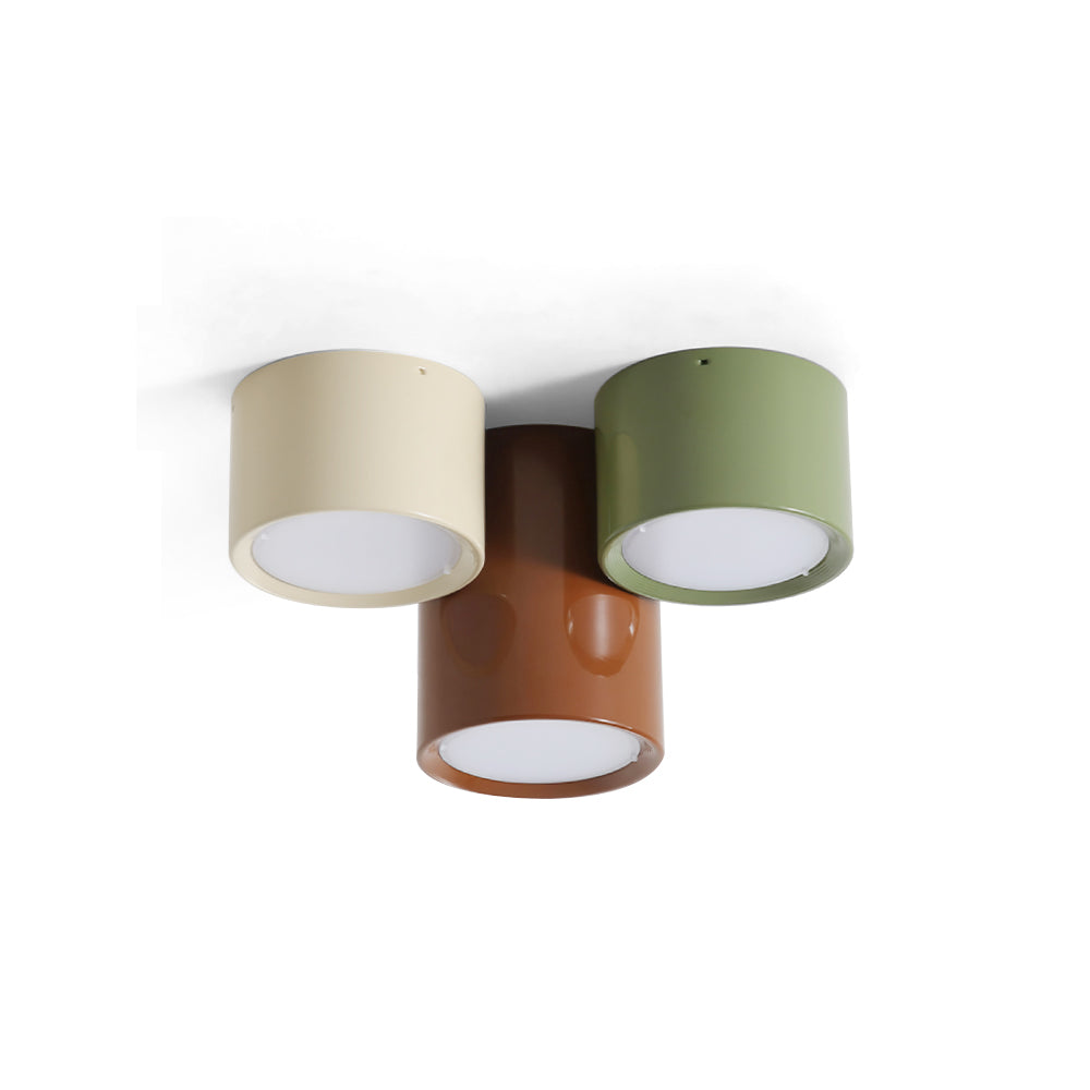 LuxeFusion - Deckenlampe mit integrierten Materialien und warmem Licht