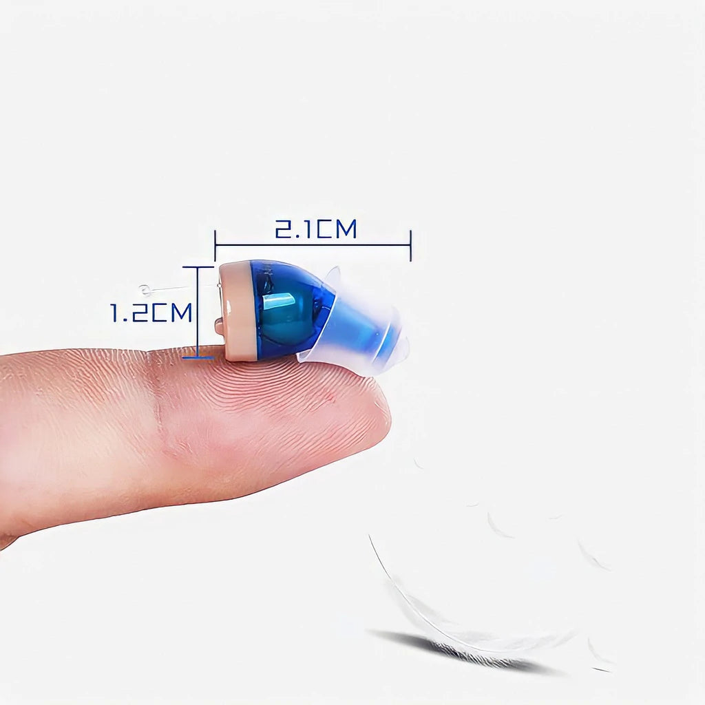 Invisible Rechargeable Hearing Aids with Noise Reduction – Comfortable and Discreet Design for Light to Moderate Hearing Loss-4
