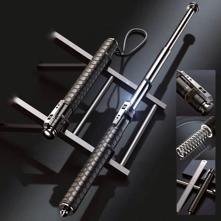 Automatic Self-Defense Walking Stick with Fast-Deploy Mechanism – Ergonomic Anti-Slip Handle 7