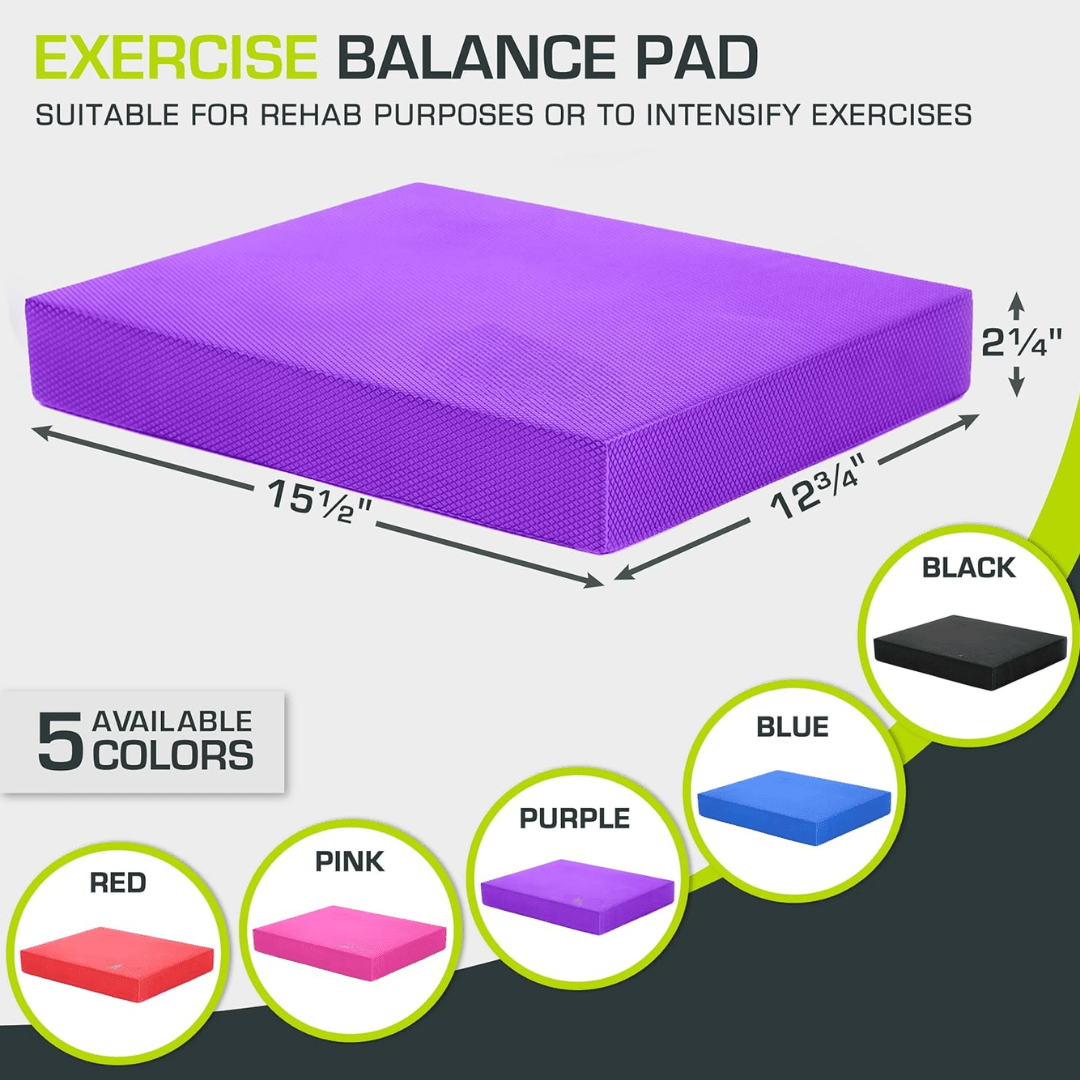 BalancePro – Non-slip foam mat for yoga and stability training 5