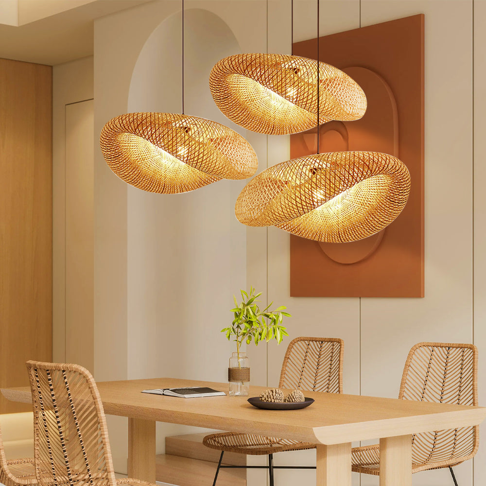 Bamboo hanging lamp 3