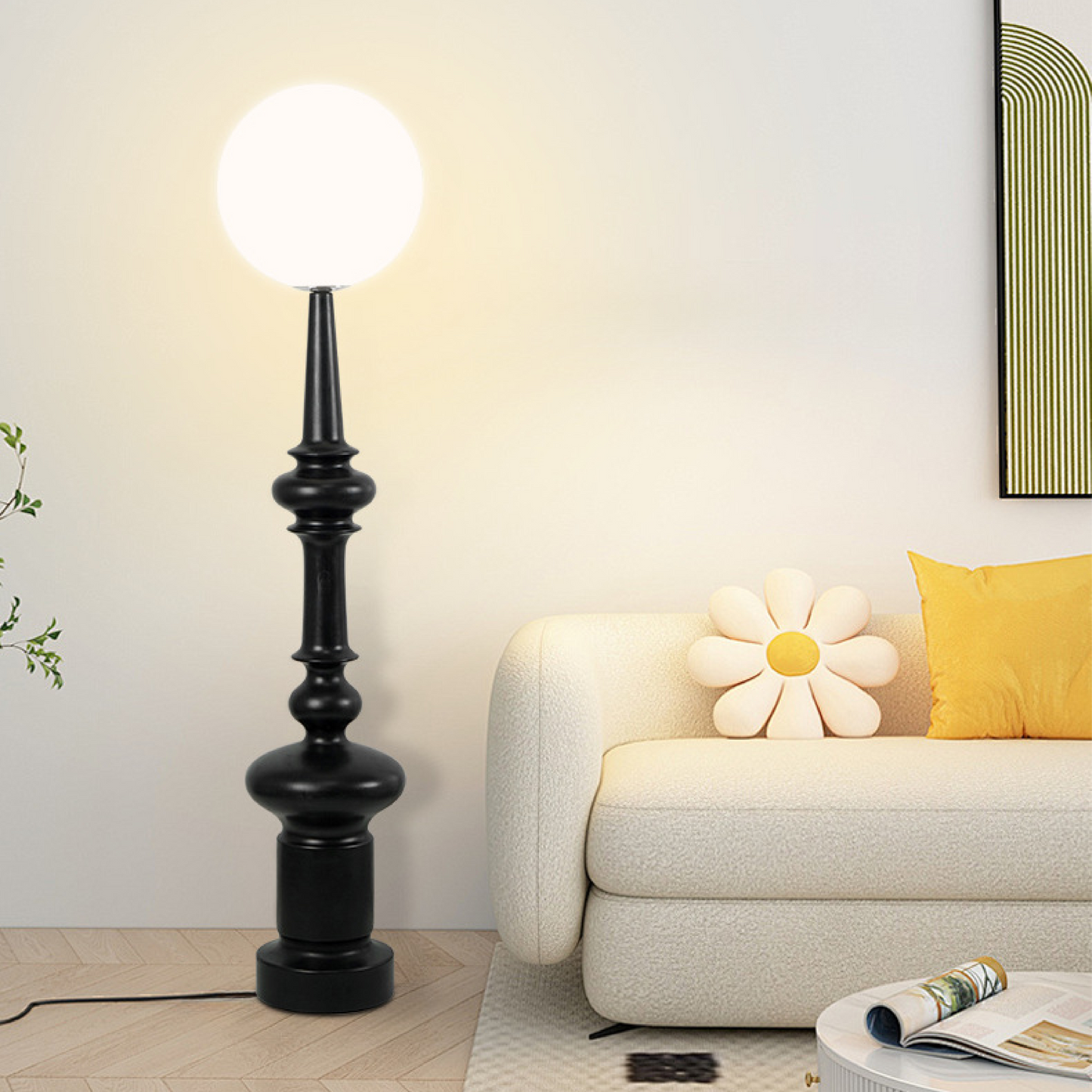 Bauhaus black floor lamp 0