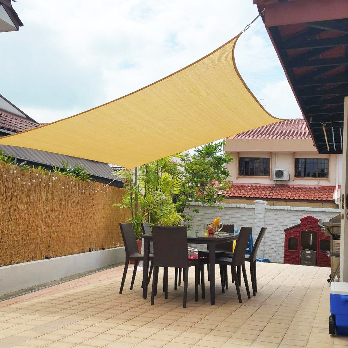 Variant image for Weather-Resistant Polyester Shade for Balcony and Terrace Protection – Decorative Outdoor Canopy, Multiple Sizes Available-43
