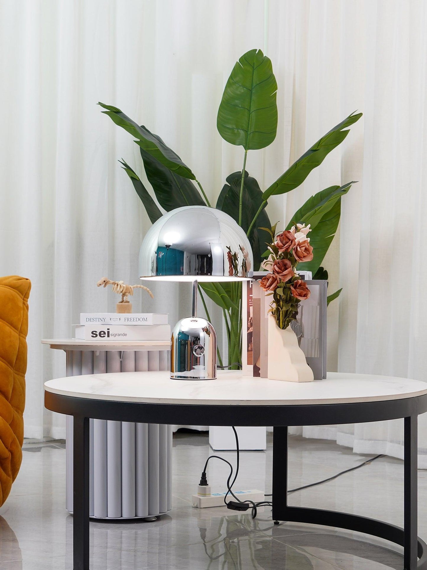 ChimeGlow – Clock-Inspired Elegant Table Lamp