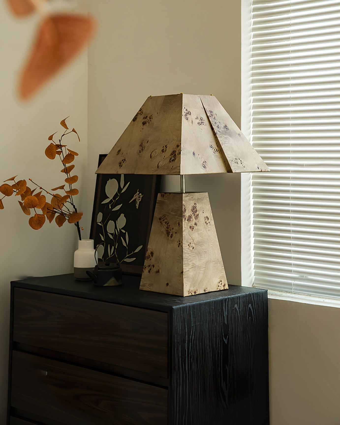 PineAura - Wooden Table Lamp