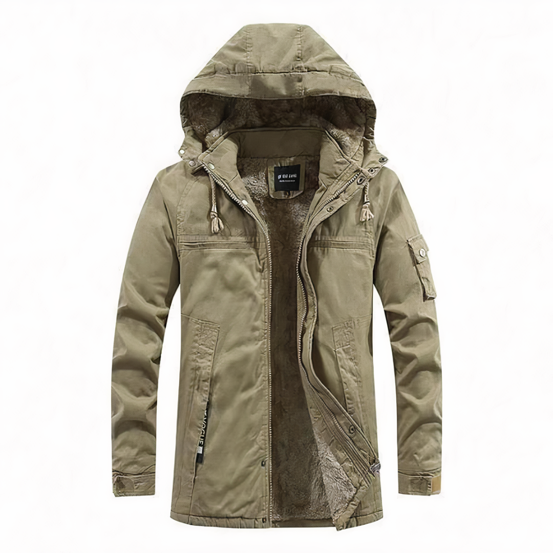 Bram | Men's hooded winter jacket 2