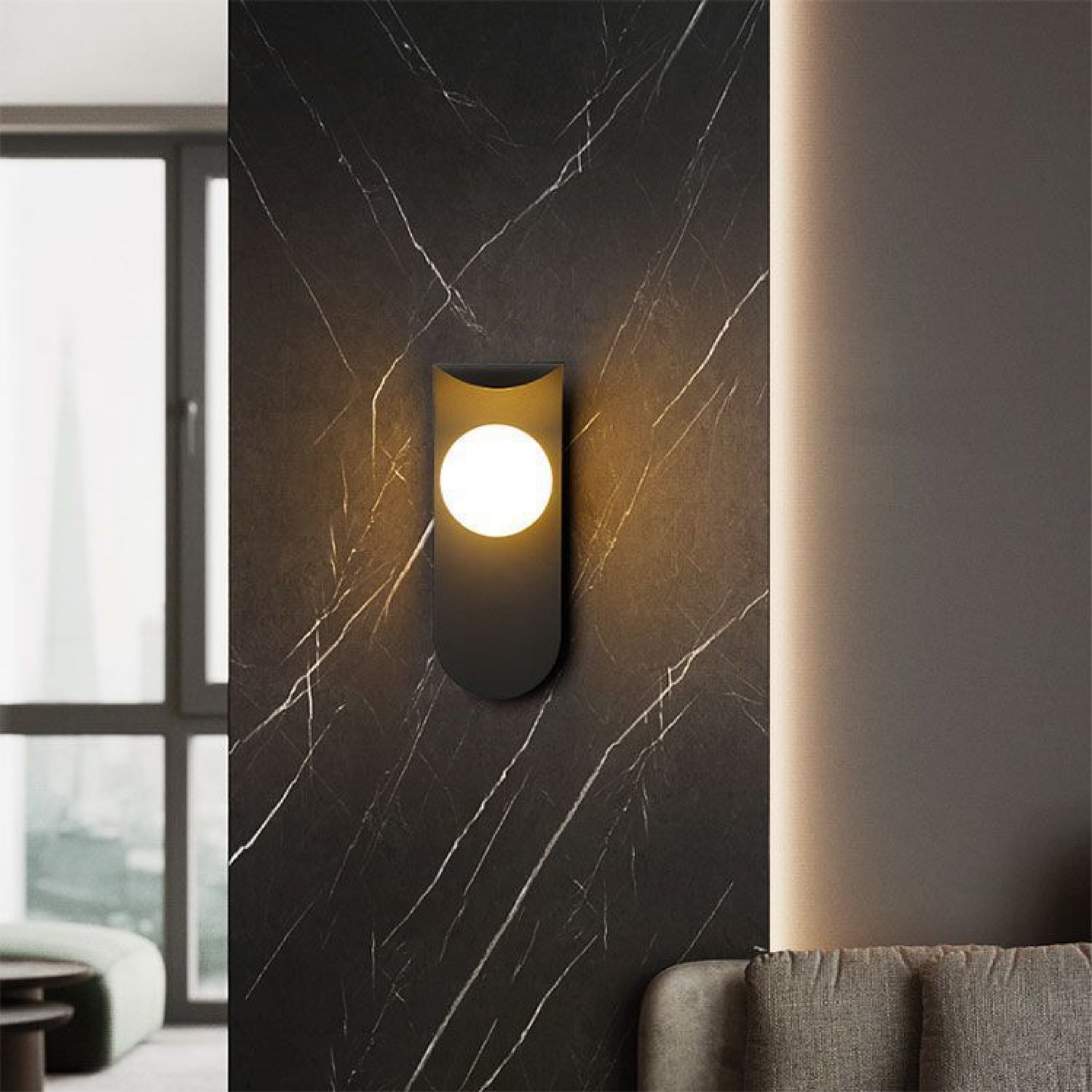 Brilune | Sculptural Scandinavian Wall Lamp 4