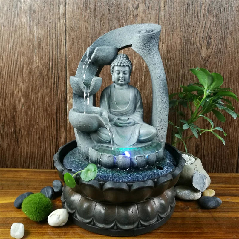 SerenityFlow - Buddha Vandfunktion