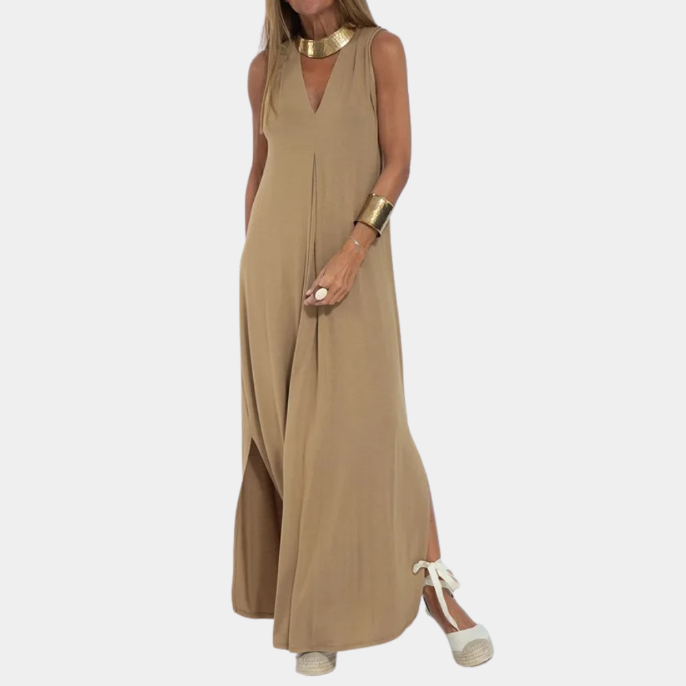 Variant image for Ayania - Women's White Maxi Dress, Elegant Classic Long Formal Dress for Special Occasions-13