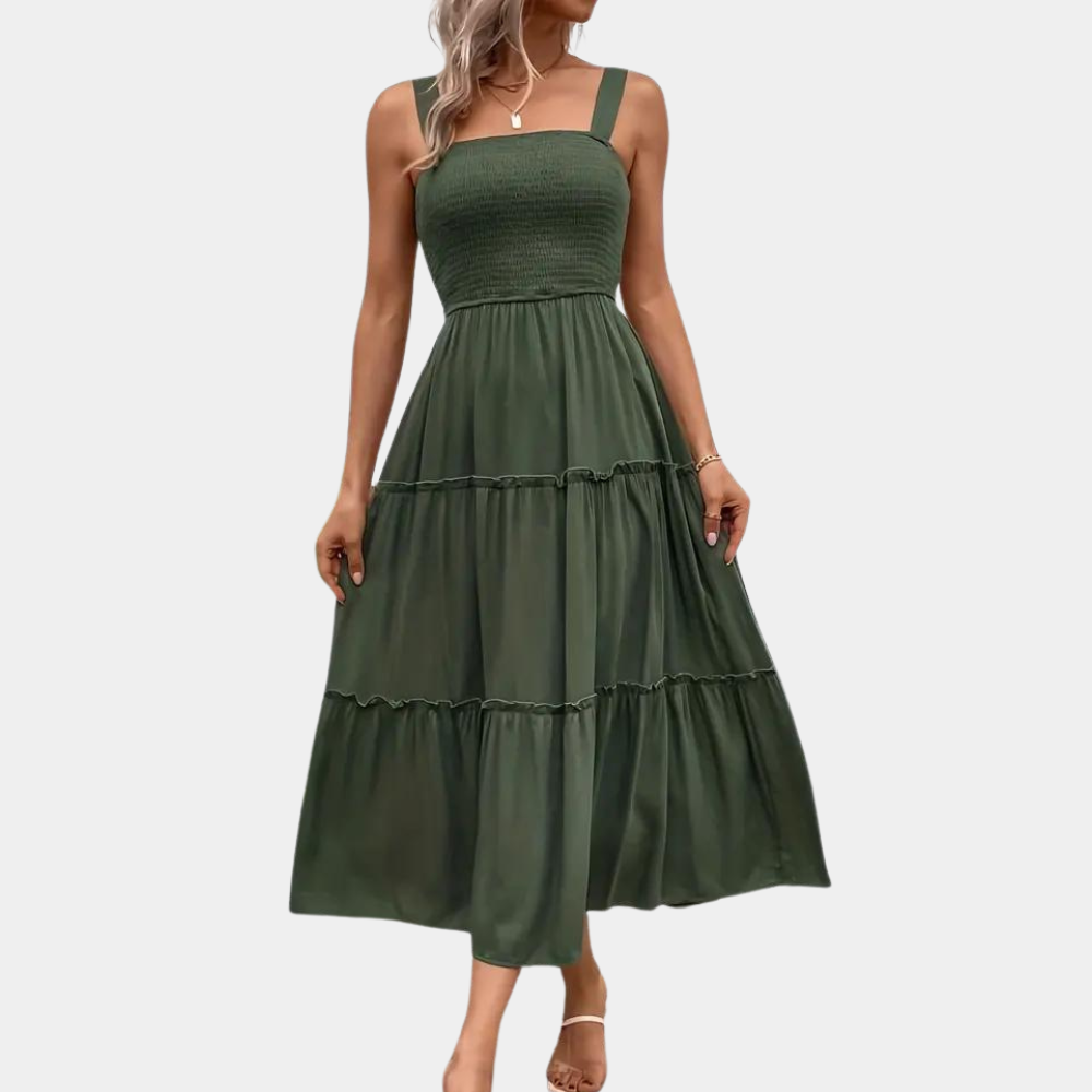 Casual Breathable Ladies Dress - Comfortable Summer Dress for Women-3