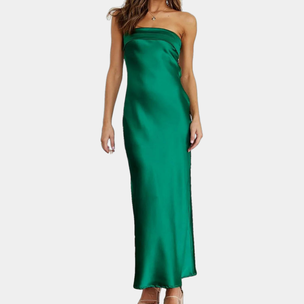 Variant image for Women's Elegant Dress Blue Size M Polyester-1