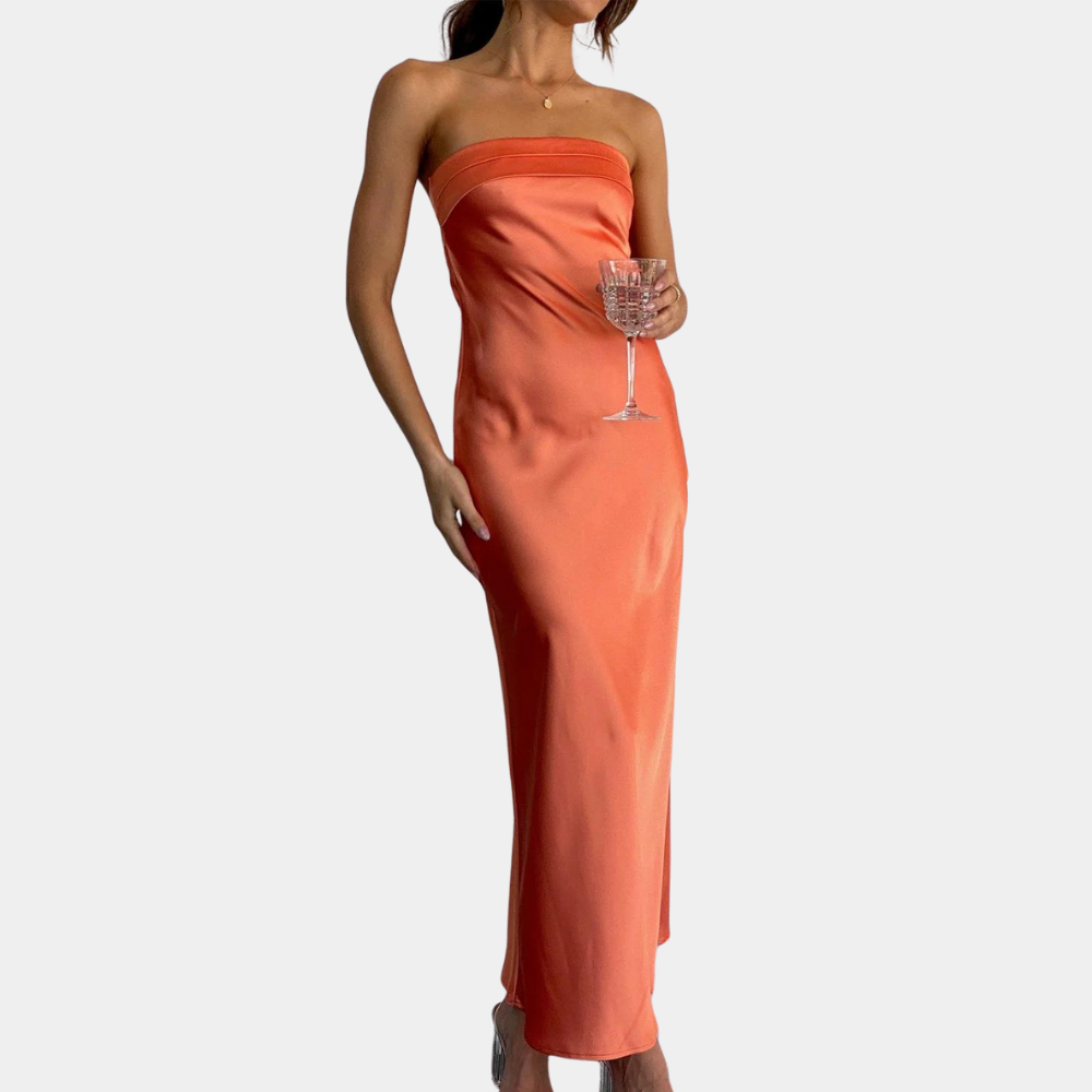 Variant image for Women's Elegant Dress Blue Size M Polyester-16