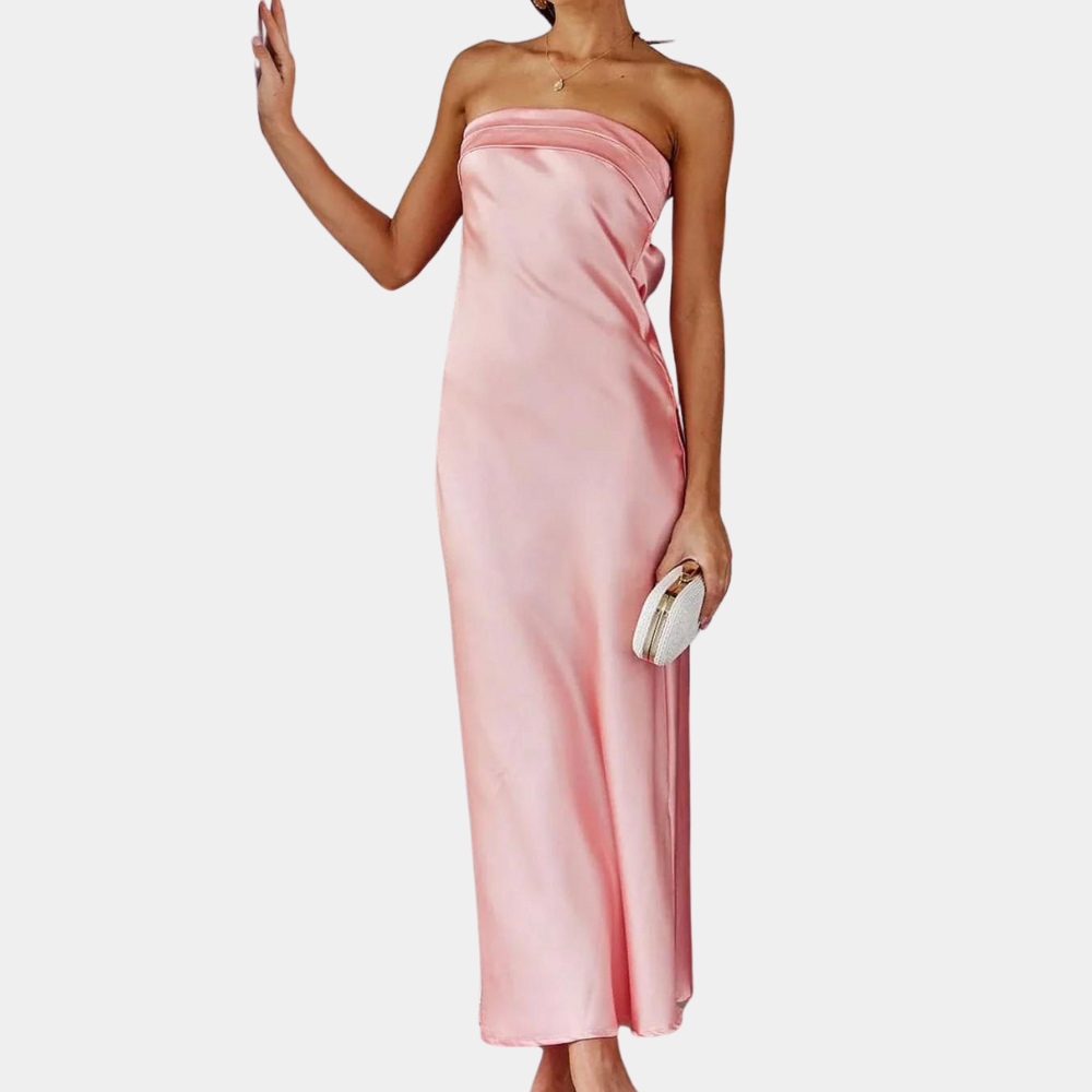 Variant image for Women's Elegant Dress Blue Size M Polyester-21