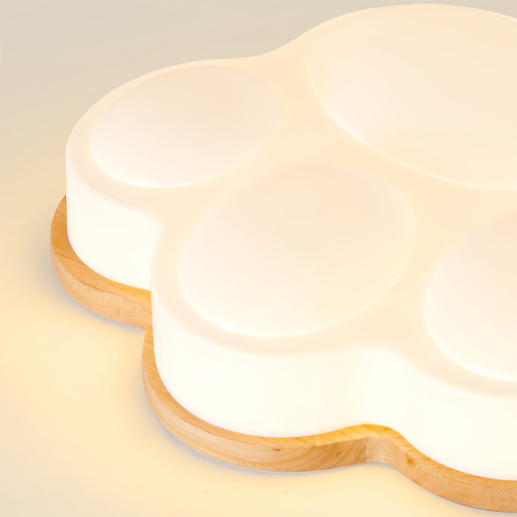 KittyLuxe - Plafonnier avec un design de patte de chat ludique et une lueur subtile