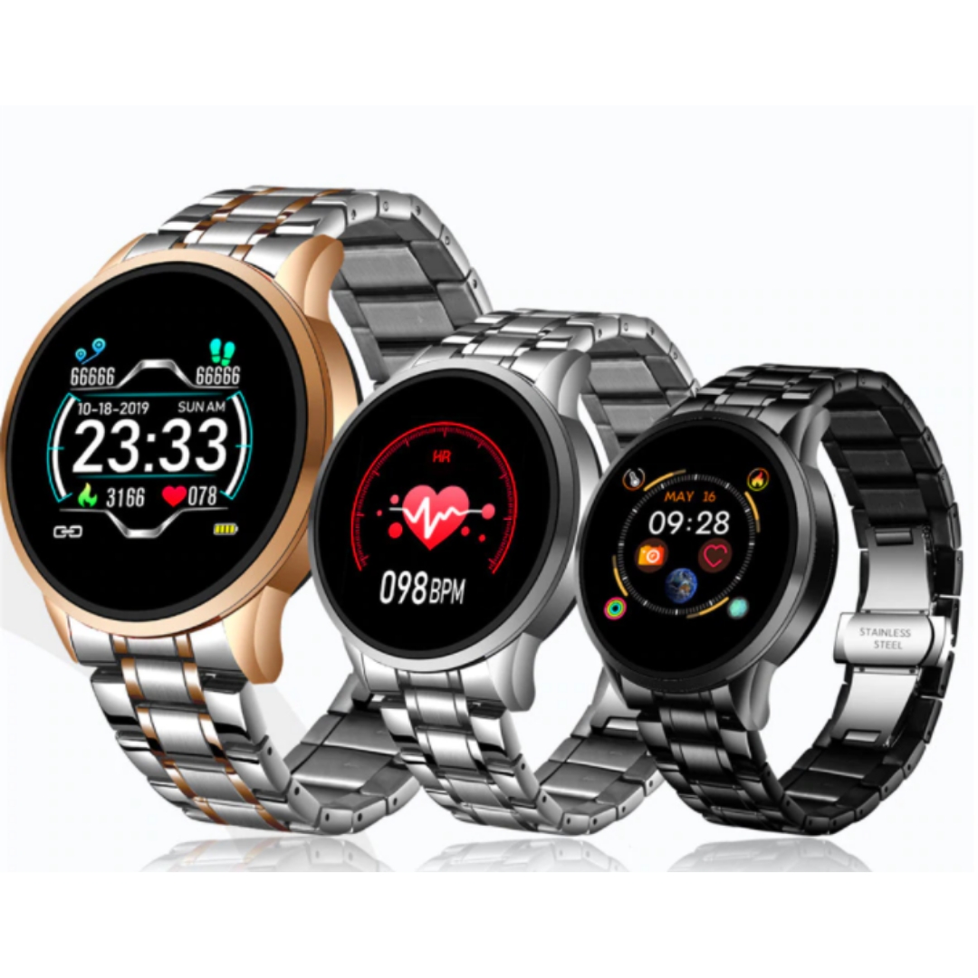 Classic Smartwatch with Health Tracking, Notifications, and Water Resistance – Elegant Design 3