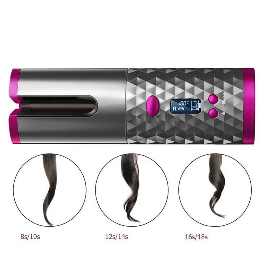 Cordless hair styler – Cordless curling iron for shiny & healthy curls 4