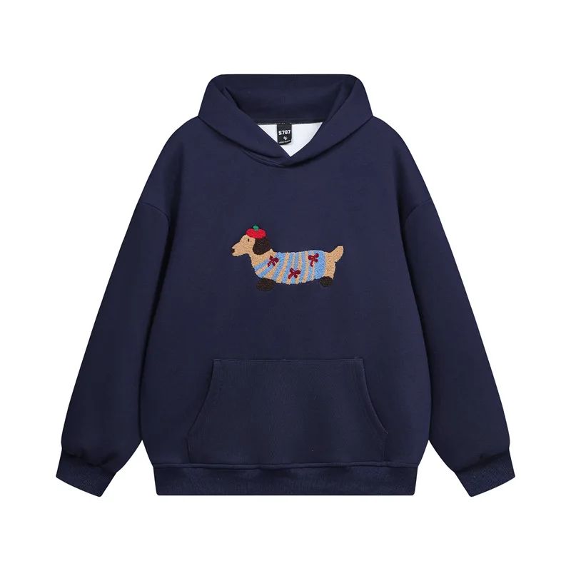 CozyPup | Charming Warm Cotton Blend Hoodie for Autumn Comfort 5