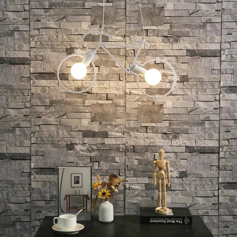 GlowRide - Stylish LED Bike Light Pendant