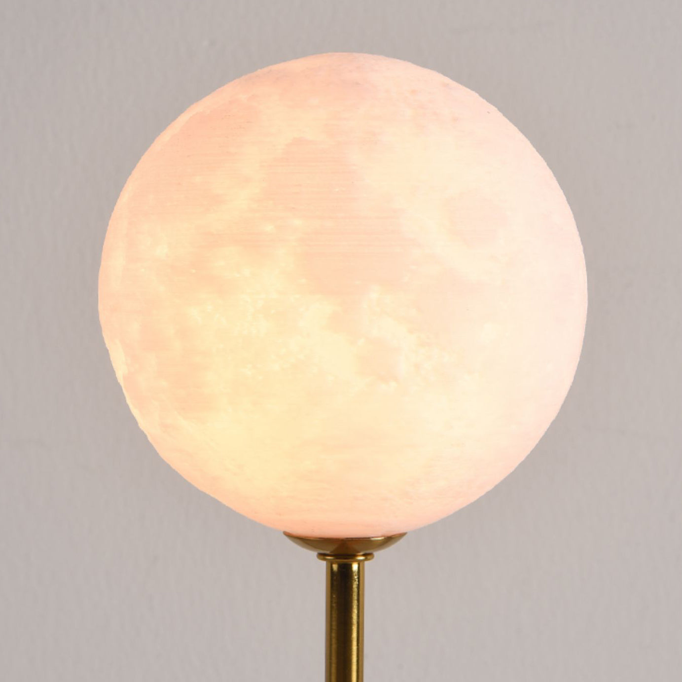 MoonGlow - Creative Table Lamp with Moon Shape and LED Light