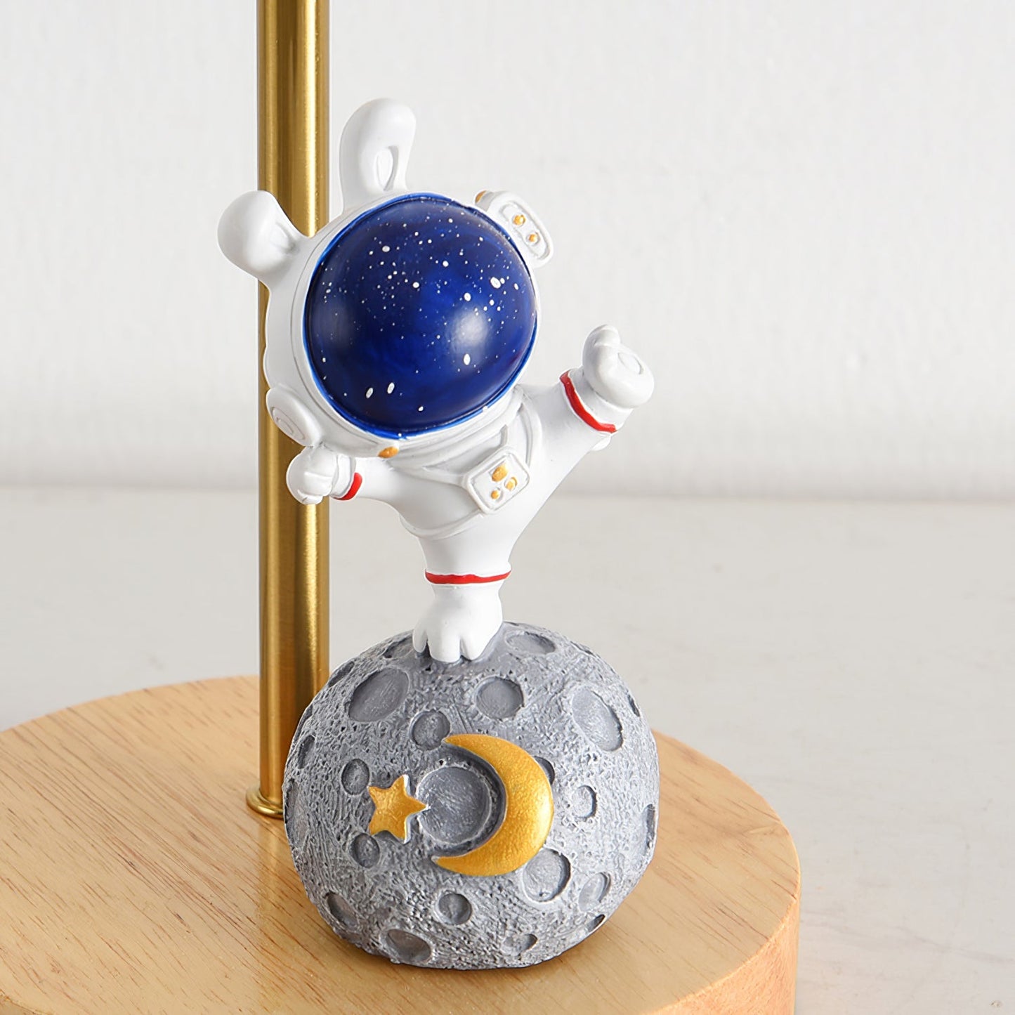 MoonGlow - Creative Table Lamp with Moon Shape and LED Light